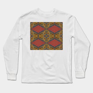 turkish kilim , navajo , aztec Long Sleeve T-Shirt